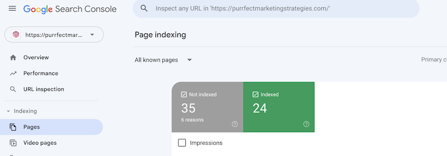 How to index a page with Google Inspection Tool 1