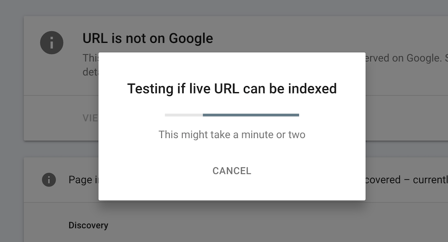 How to index a page with Google Inspection Tool 4