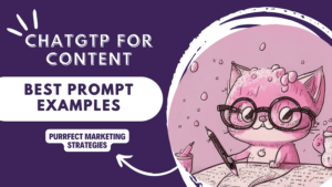 How to use Chat GTP to write marketing content and AI prompt examples